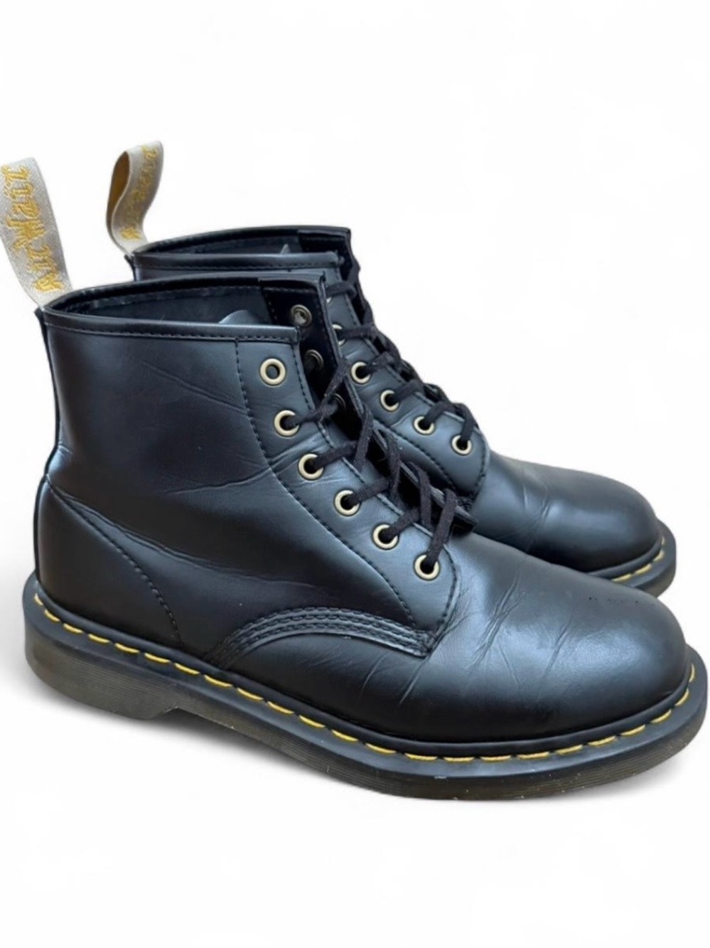 Dr. martens black mens Vegan 101 Felix Ankle Boots